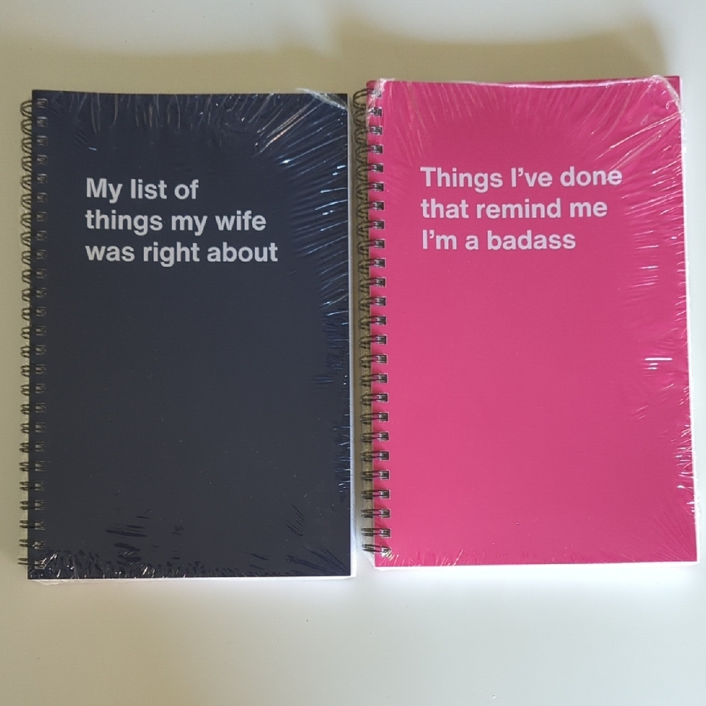 Small Notebook - Navy Or Pink NWT